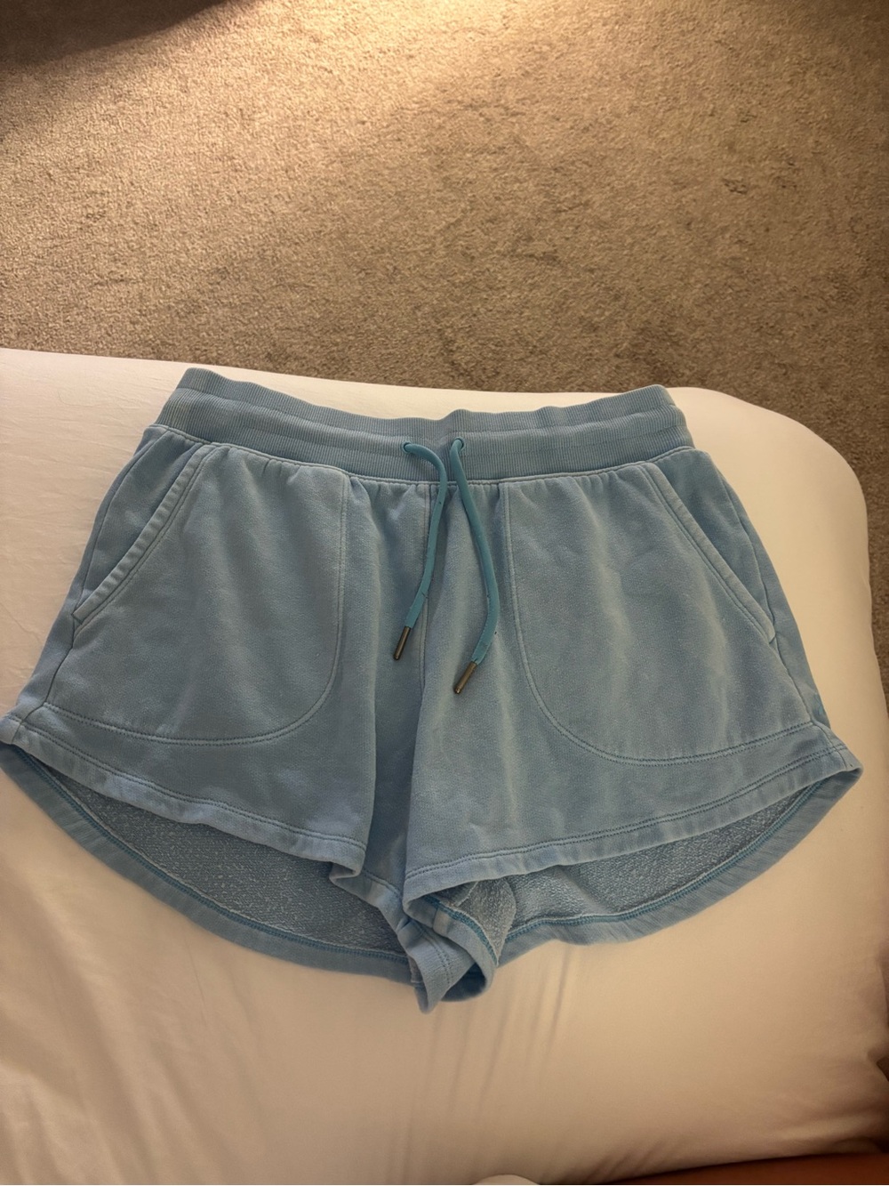 Women’s Light Blue Lounge Shorts